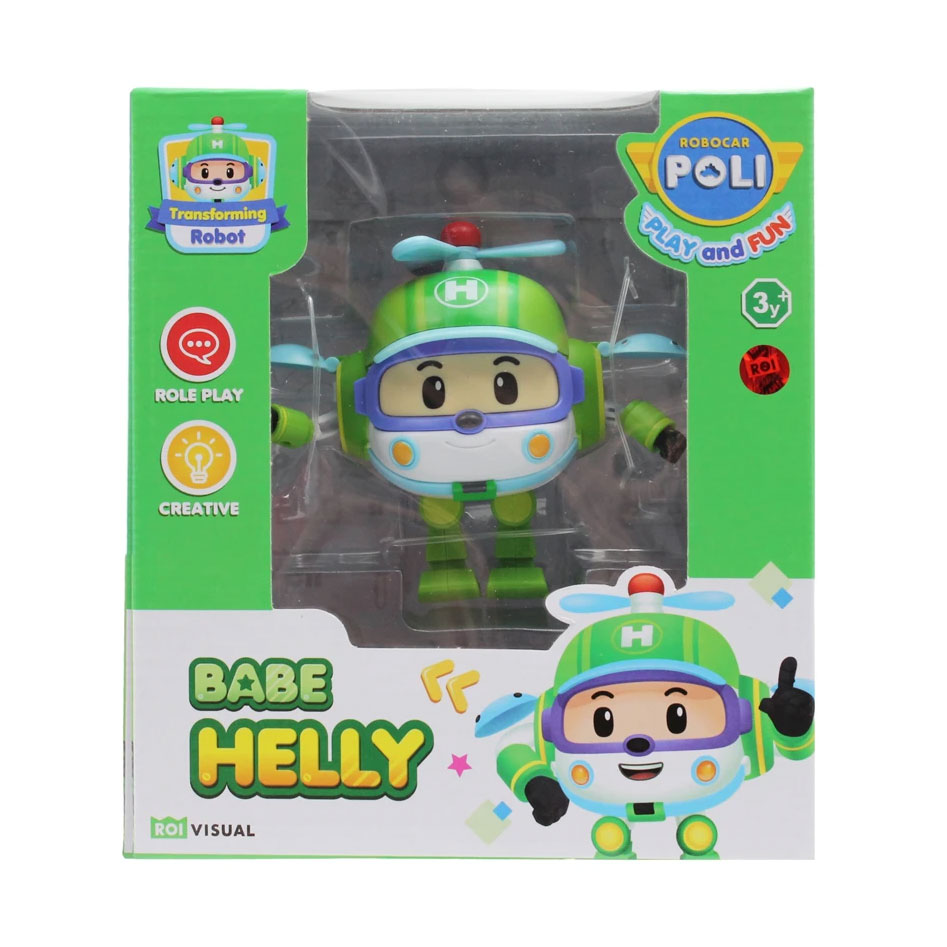 Іграшка трансформер-малюк Robocar Poli Хеллі, від 3 років, 15.5*11*11 см (ZR-918)